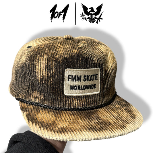 FMM 1of1 Corduroy Snapback Hat